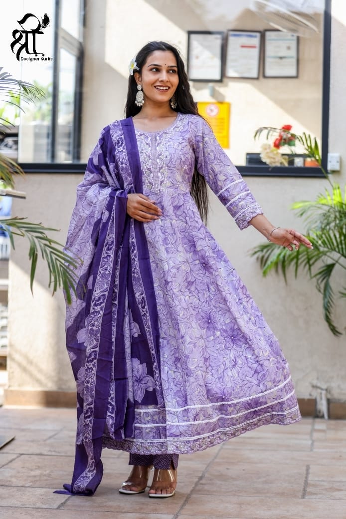 Shree Jee 3 PC Frock Set (Rs.1175 per piece)
